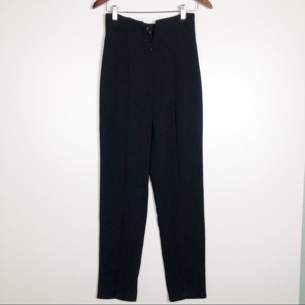 Nbd Renata Solid Black Trousers - image 1